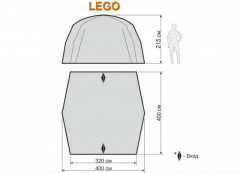 Шатер-тент World of Maverick LEGO