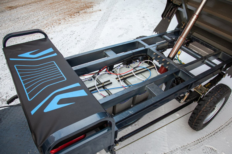 Грузовая электрическая тележка Rutrike Титан 2000 Гидравлика в Уфе