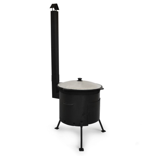 Печь с трубой под казан 12 литров, 360 мм в Уфе