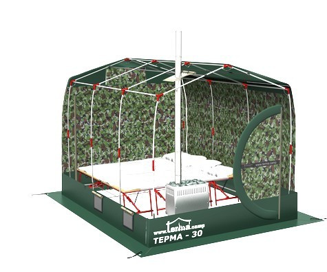Зимняя палатка Терма-32 в Уфе