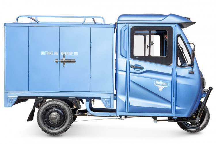 Электротрицикл Rutrike КАРГО Кабина Дуал обогрев 1500 фургон в Уфе