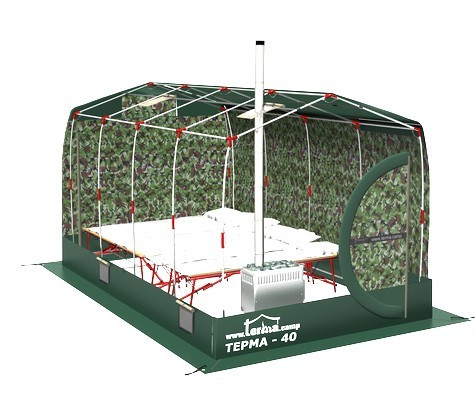 Зимняя палатка Терма-42 в Уфе