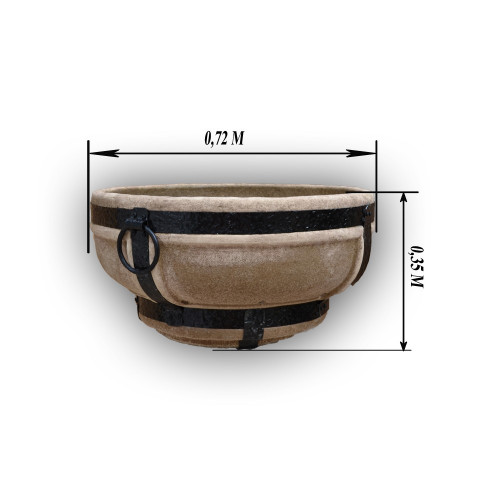 Очаг для костра большой Подсолнух в Уфе