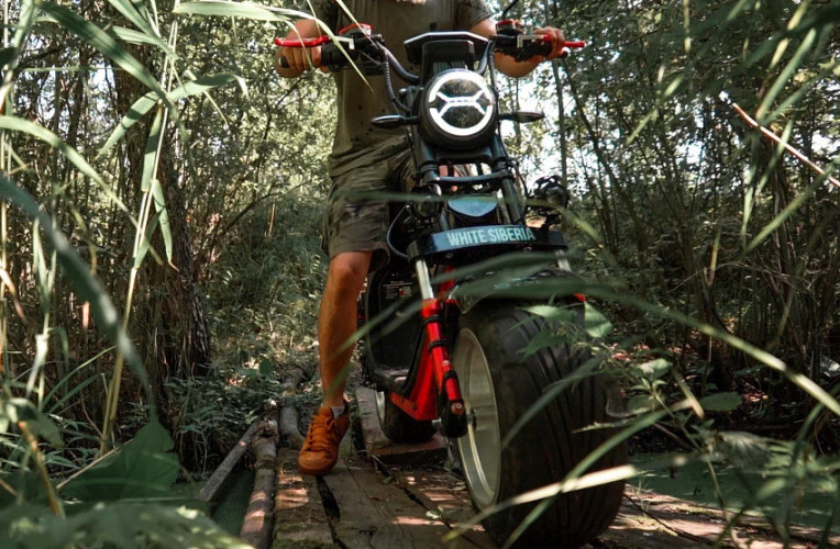 Электроскутер White Siberia PRO MAX 3950W в Уфе