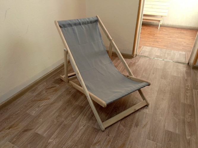 Кресло-шезлонг деревянное складное в Уфе