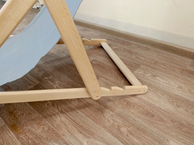 Кресло-шезлонг деревянное складное в Уфе