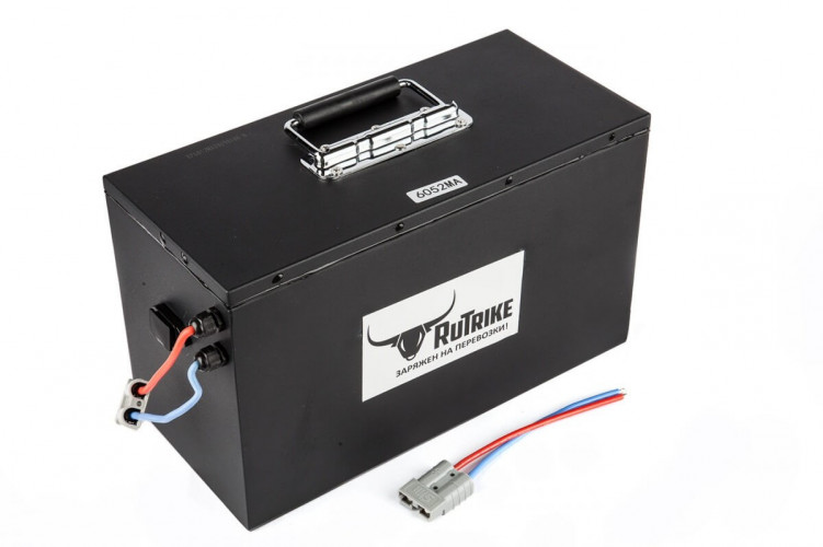 Литиевый тяговый аккумулятор RuTrike 60V52A/H Li(MnCoNi)O2 в Уфе