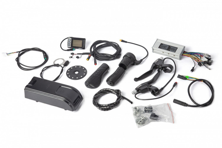 Мотор-колесо Eltreco 48V 350W LCD 26" передний АКБ HL 48V 10А/ч в Уфе