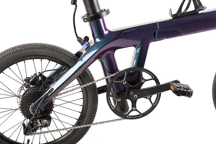 Электровелосипед складной Carbon 20" Sporto в Уфе