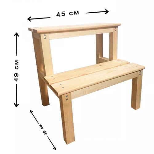 Табурет-стремянка деревянный в Уфе